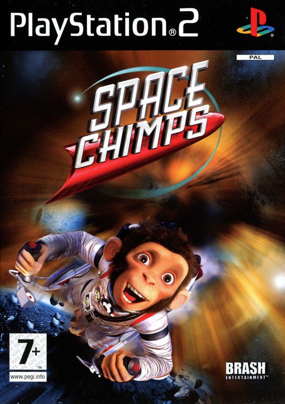 Space Chimps box art for Playstation 2